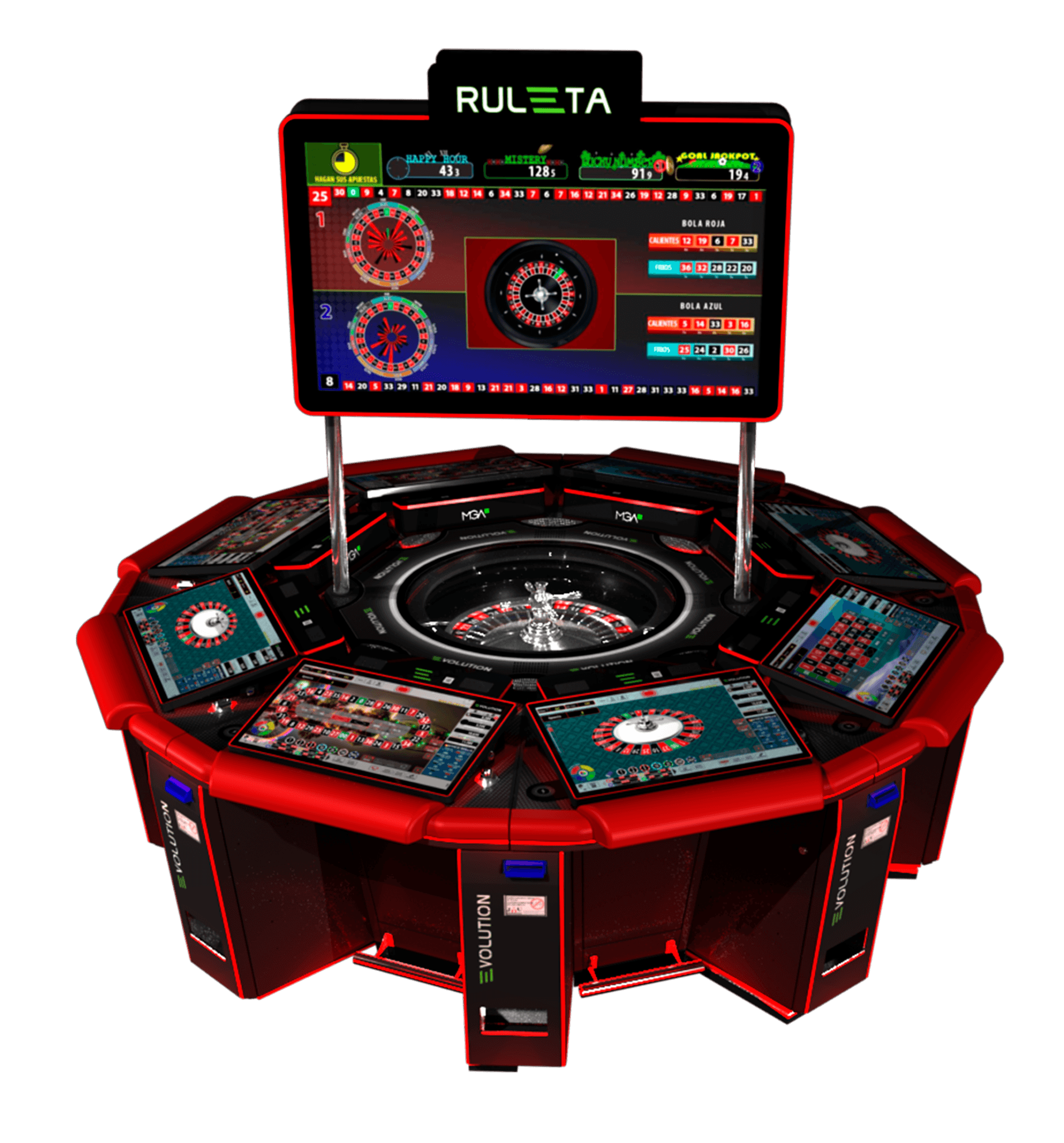 MGA Evolution - Ruleta Electrónica